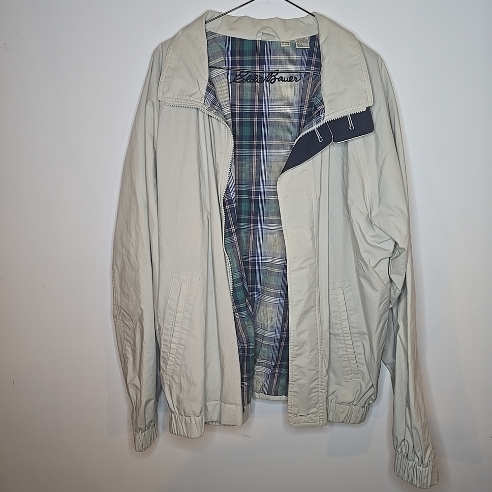 Eddie Bauer Men's Cream Jacket